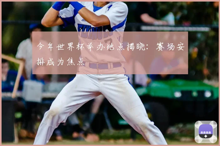 今年世界杯举办地点揭晓：赛场安排成为焦点
